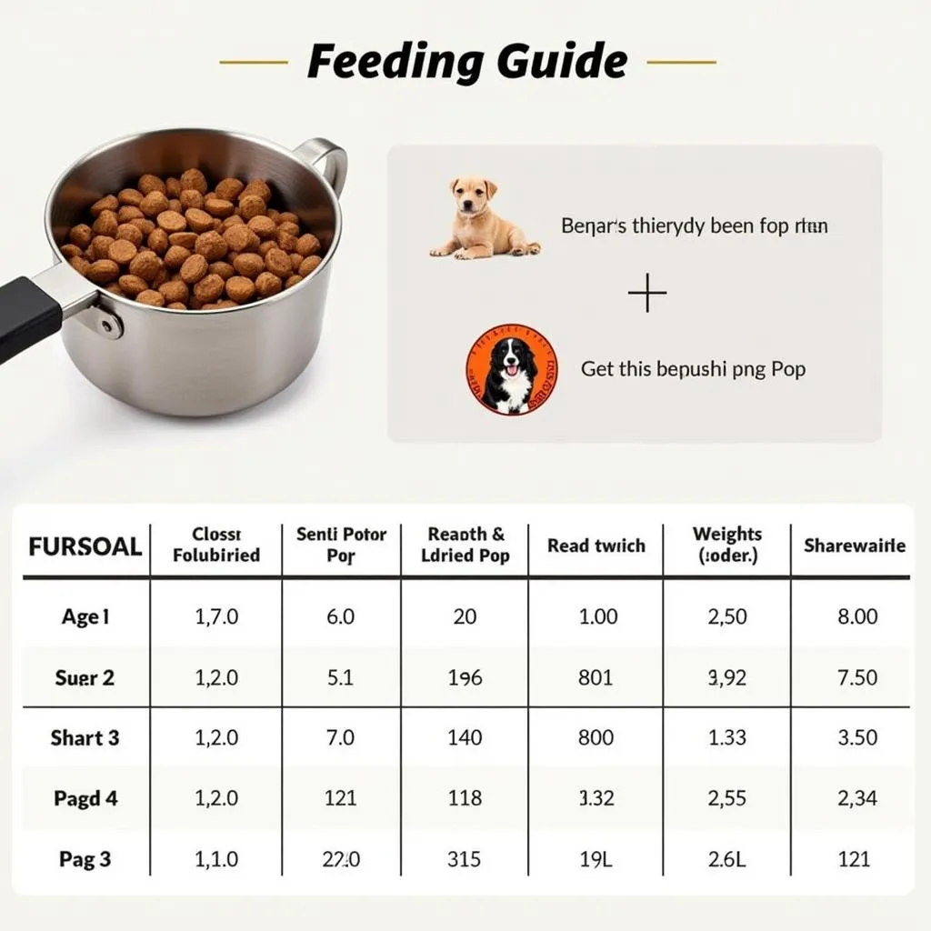 Dr. Gary's Puppy Food Feeding Guide