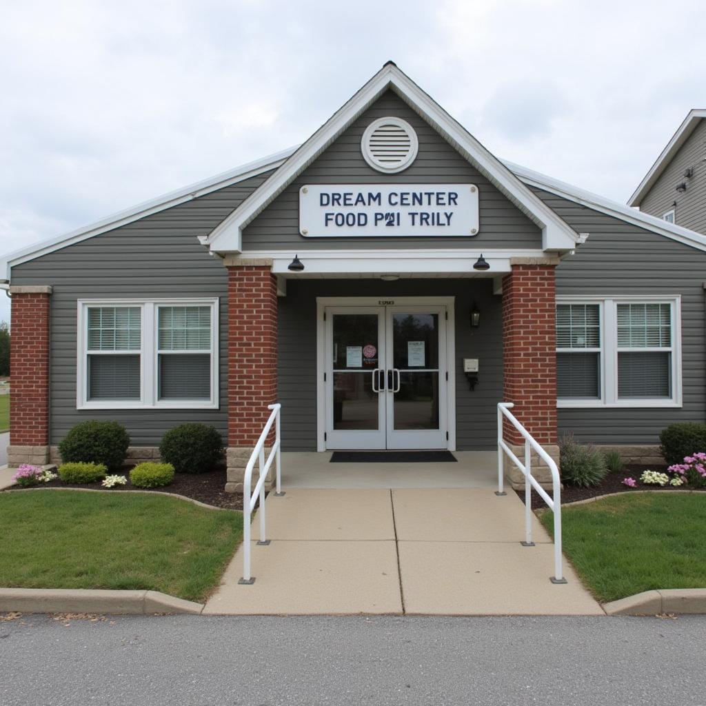 Exterior view of the Dream Center Food Pantry