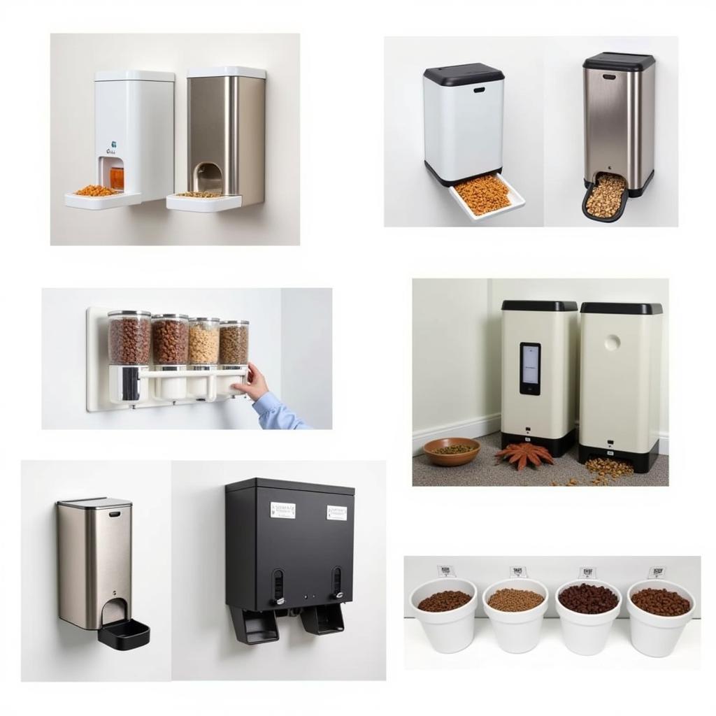 Different Types of Dry Food Dispensers