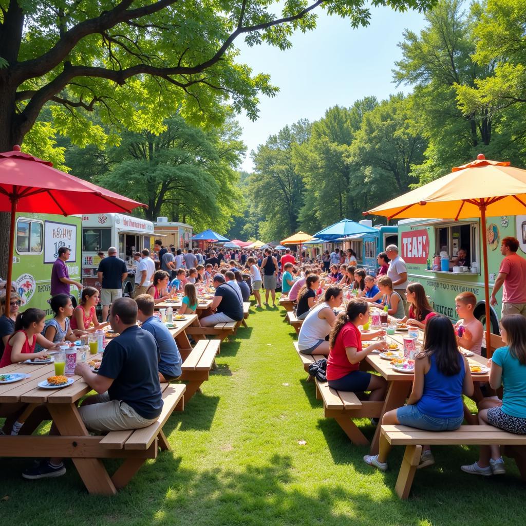 Dunwoody Food Truck Thursdays at Brook Run Park