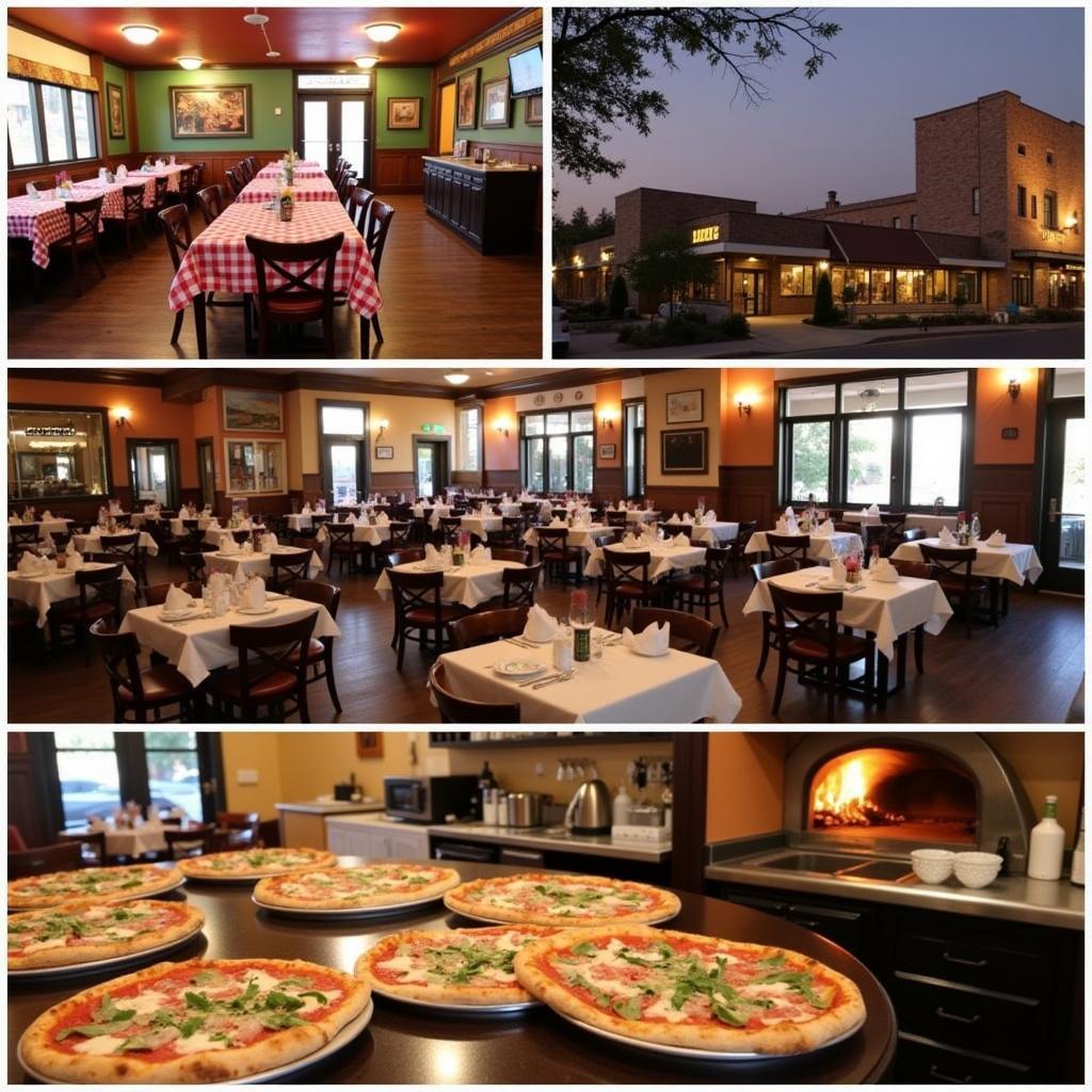 Durango Italian Restaurants - A collage showcasing various Italian restaurants in Durango, Colorado.