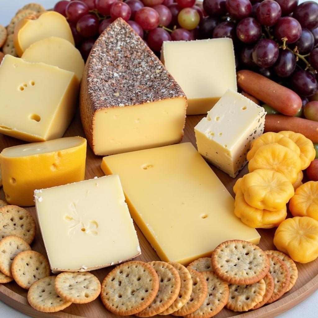 Assortment of Dutch Valley Foods Cheese