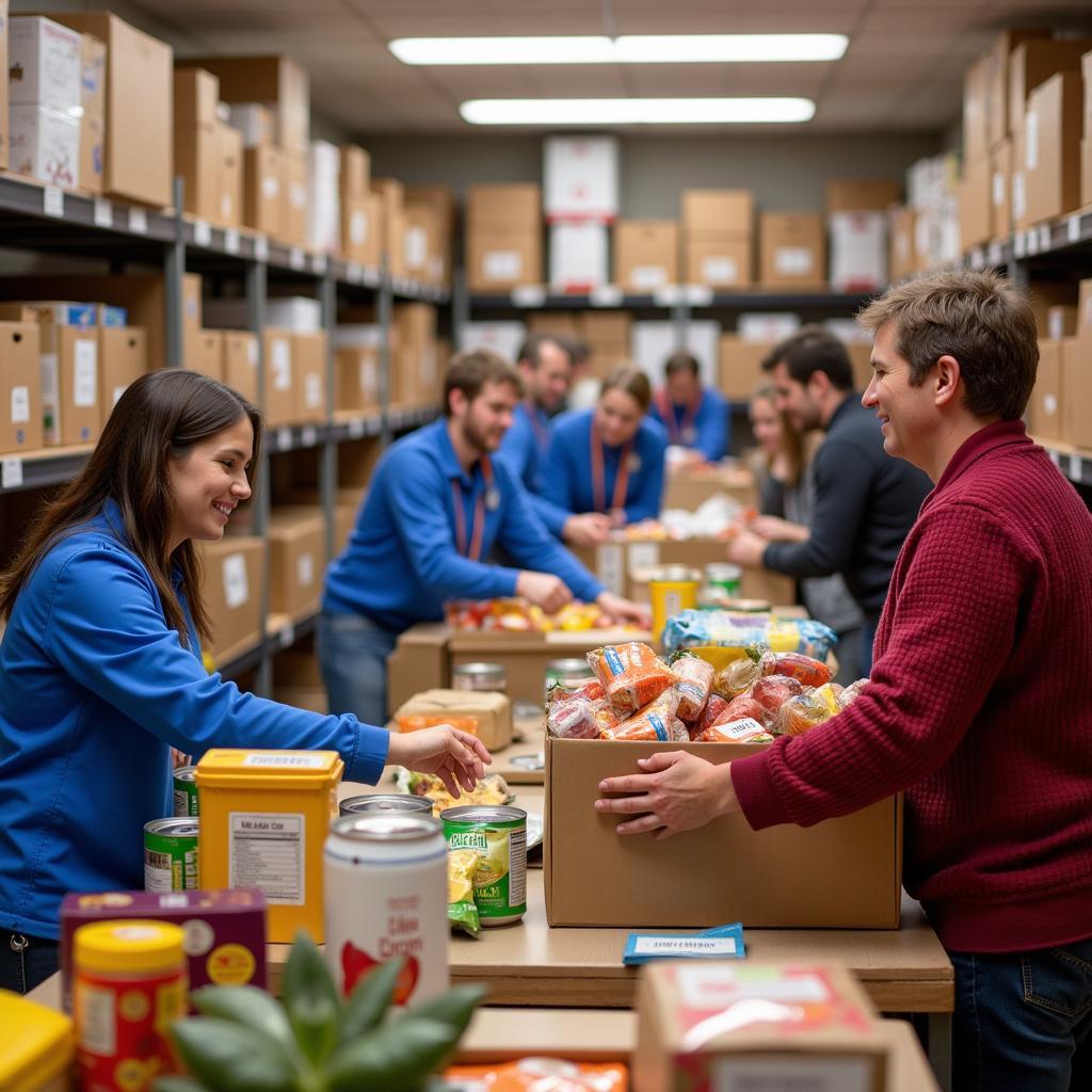 Easton PA Food Pantry Volunteers