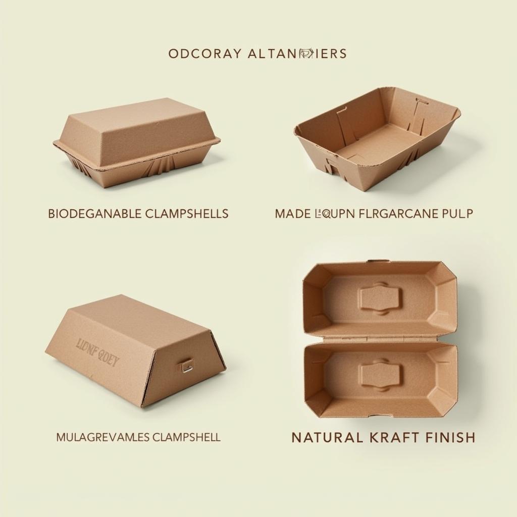 Sustainable Options for Clamshell Food Containers