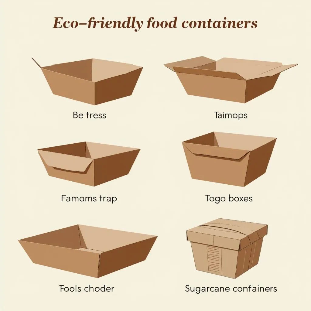 Sustainable alternatives to foam food containers