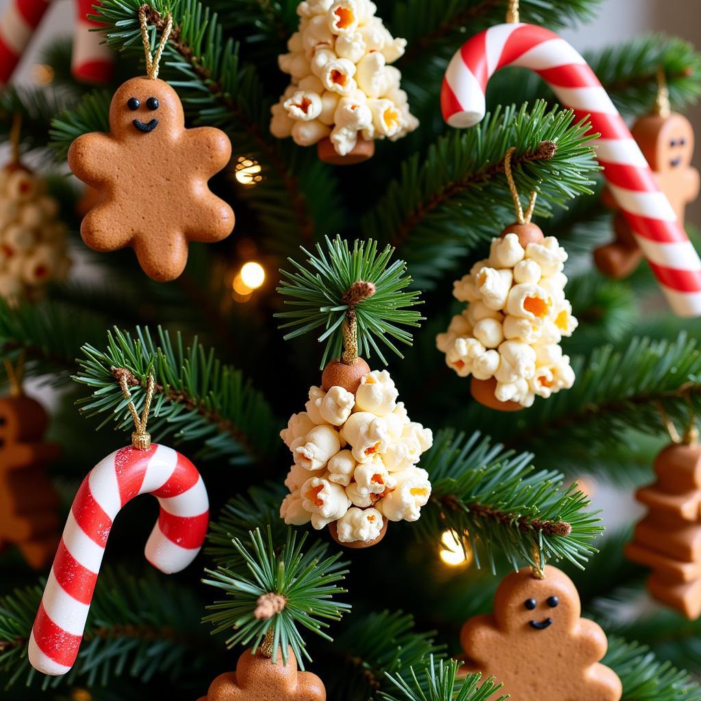 Festive Edible Christmas Tree Ornaments