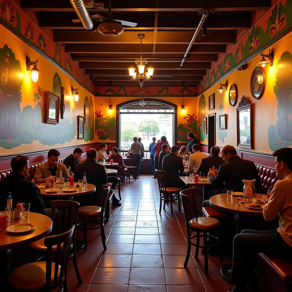 El Habanero Mexican Restaurant Interior