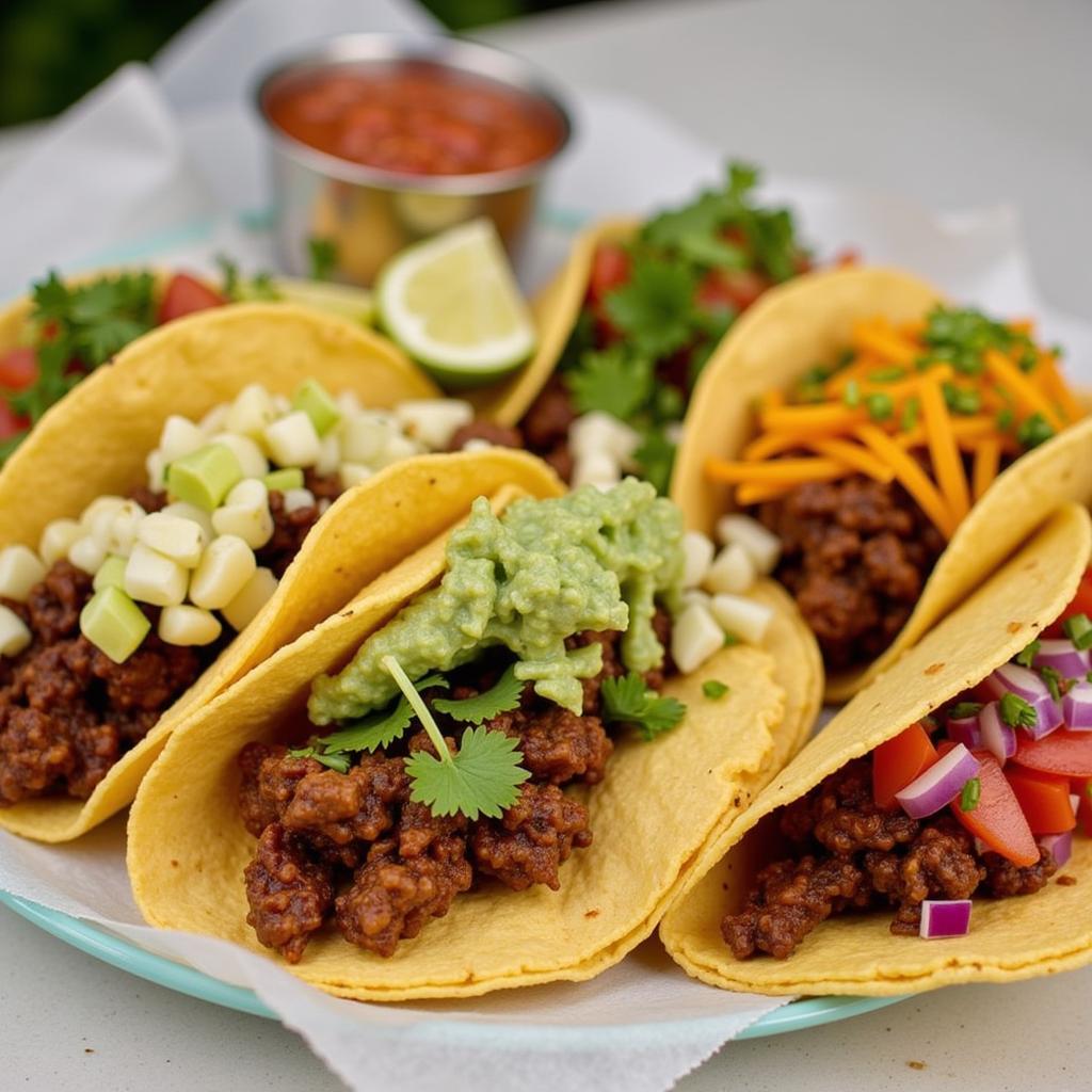 Tacos from El Mata Antojos Food Truck