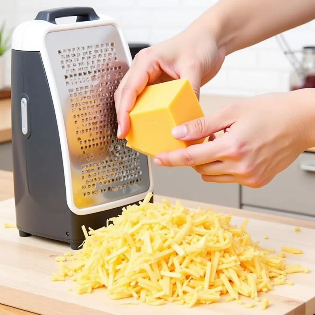 Electric Food Grater Grating Cheese