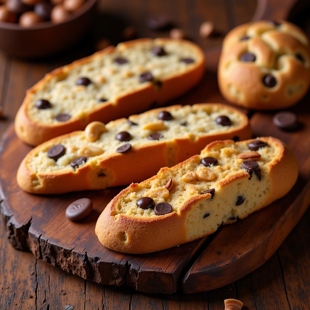 Assortment of Enrico Biscotti in various flavors.