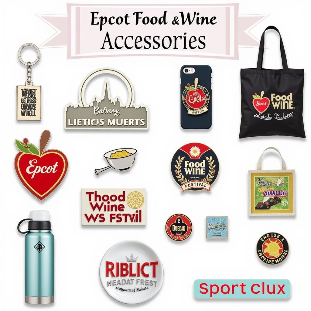 Epcot Food and Wine Festival Accessories