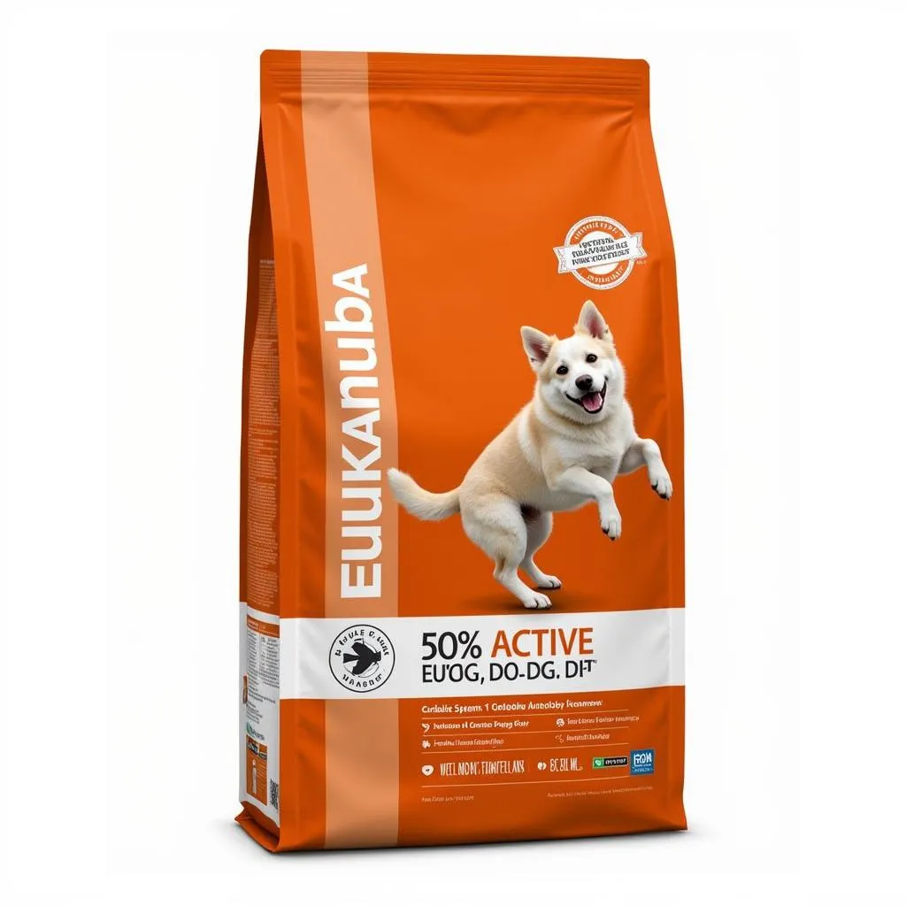 Eukanuba Dog Food Orange Bag: Exploring the Brand's Focus on Active Dogs