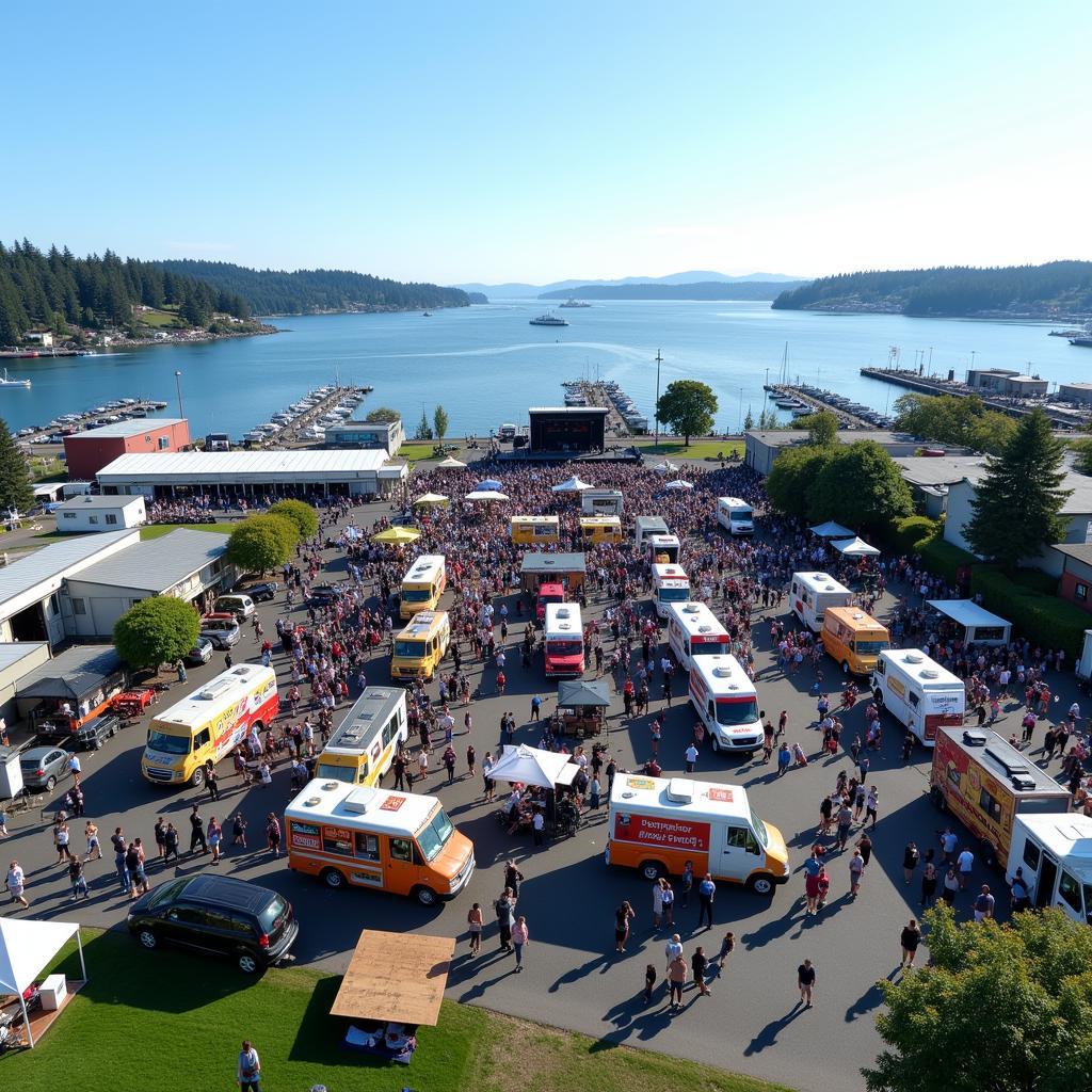 Food Truck Event by the Water