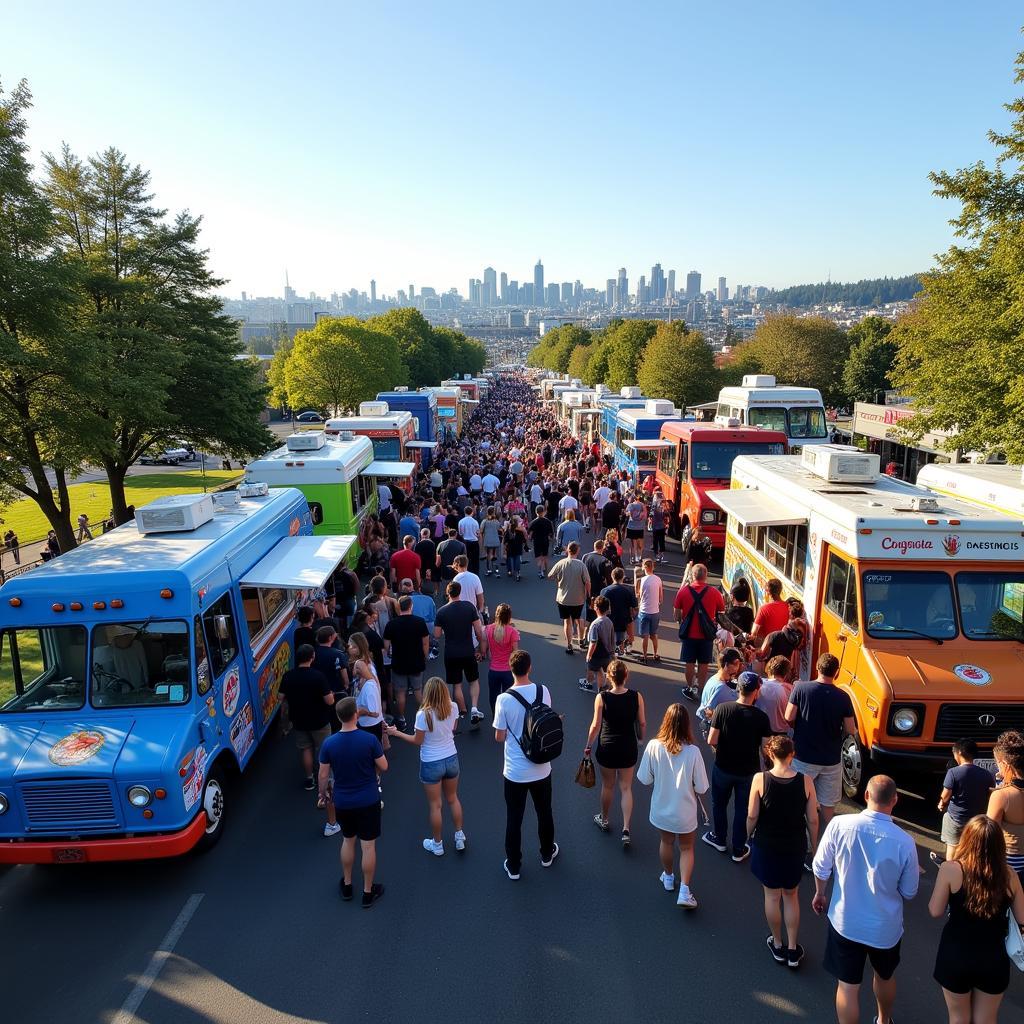 Vibrant Everett Food Truck Scene