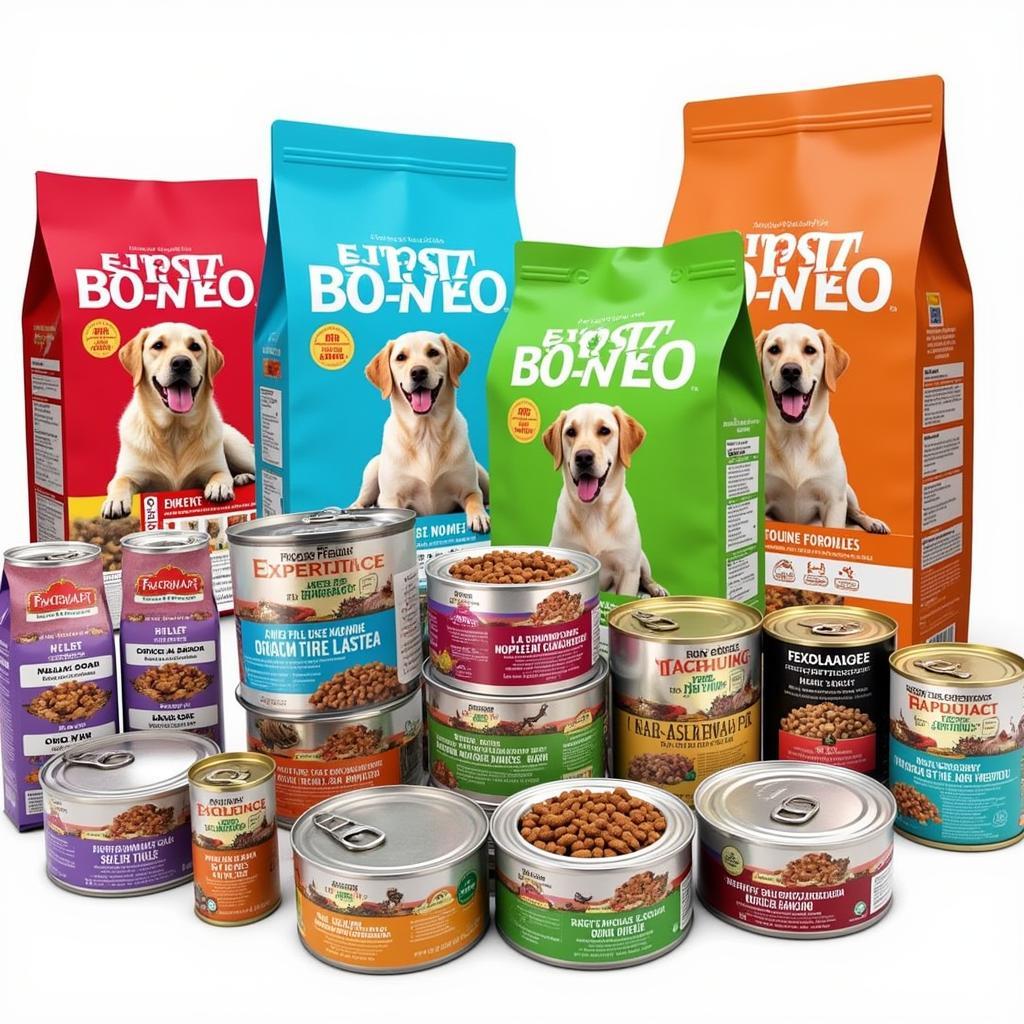 Variety of Exotic Dog Food Options