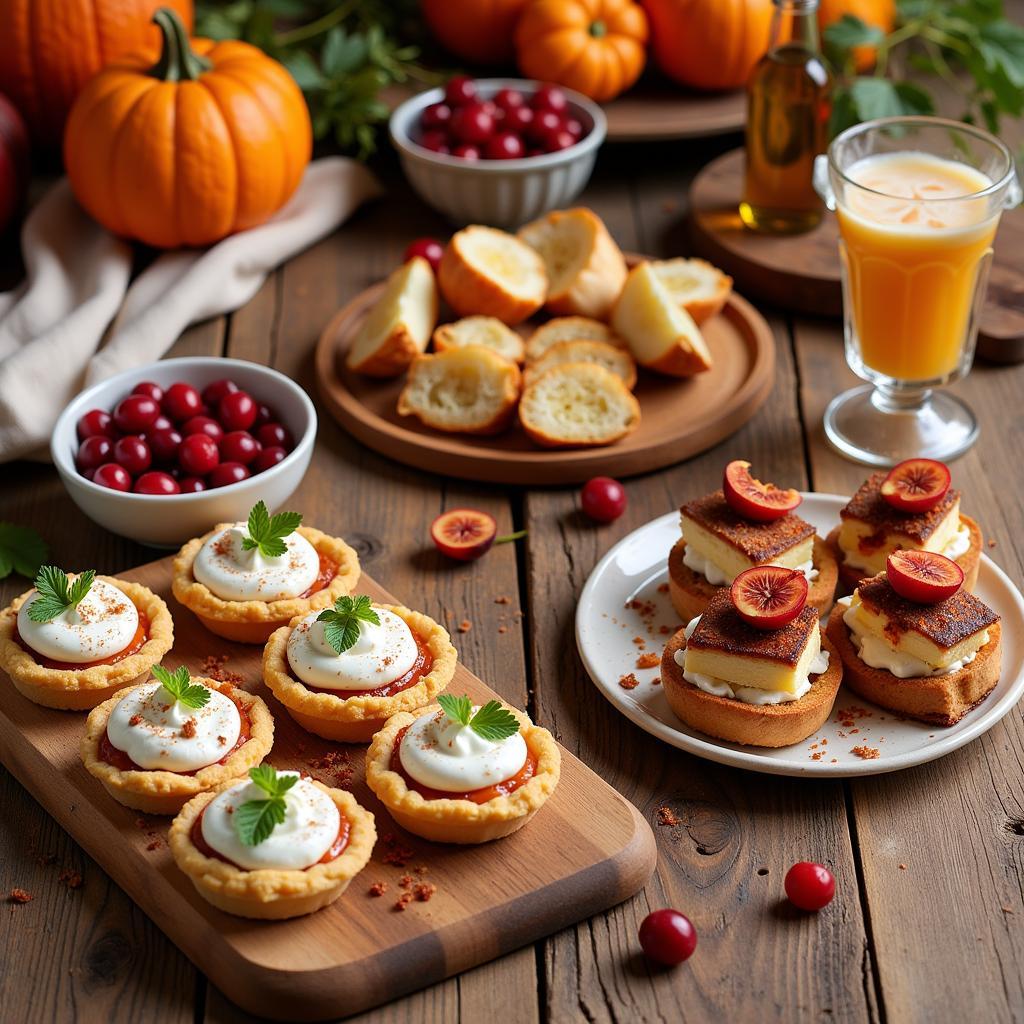 Fall Wedding Appetizer Spread