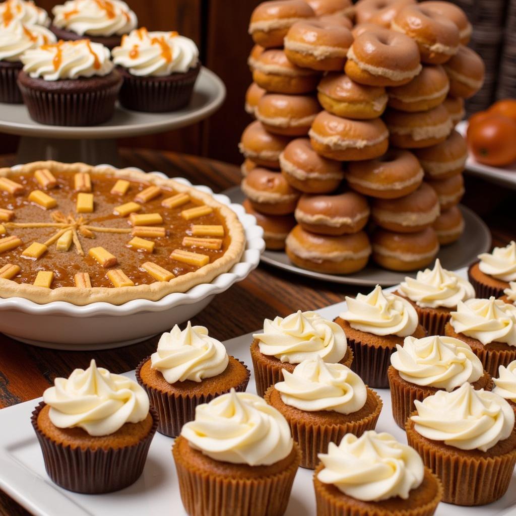 Fall Wedding Dessert Table