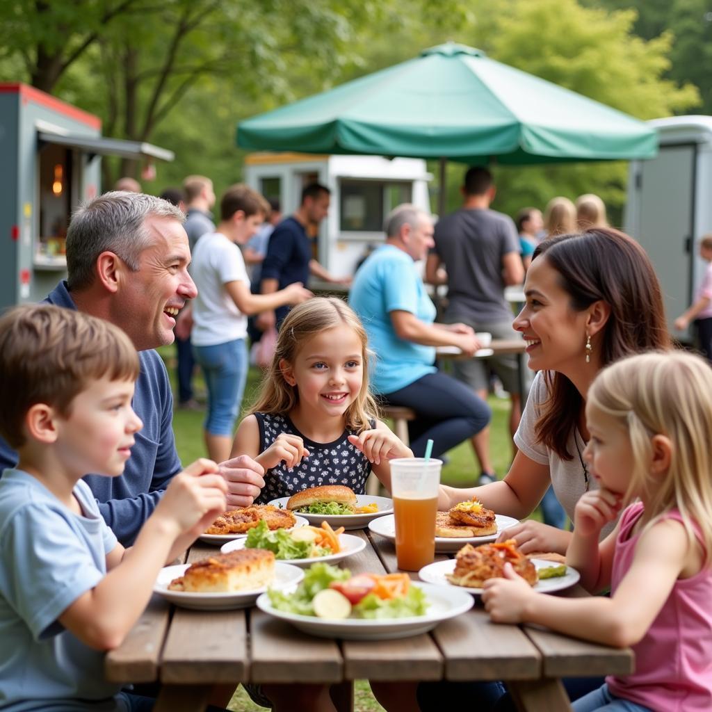 Family Fun at a St. Paul Food Truck Festival