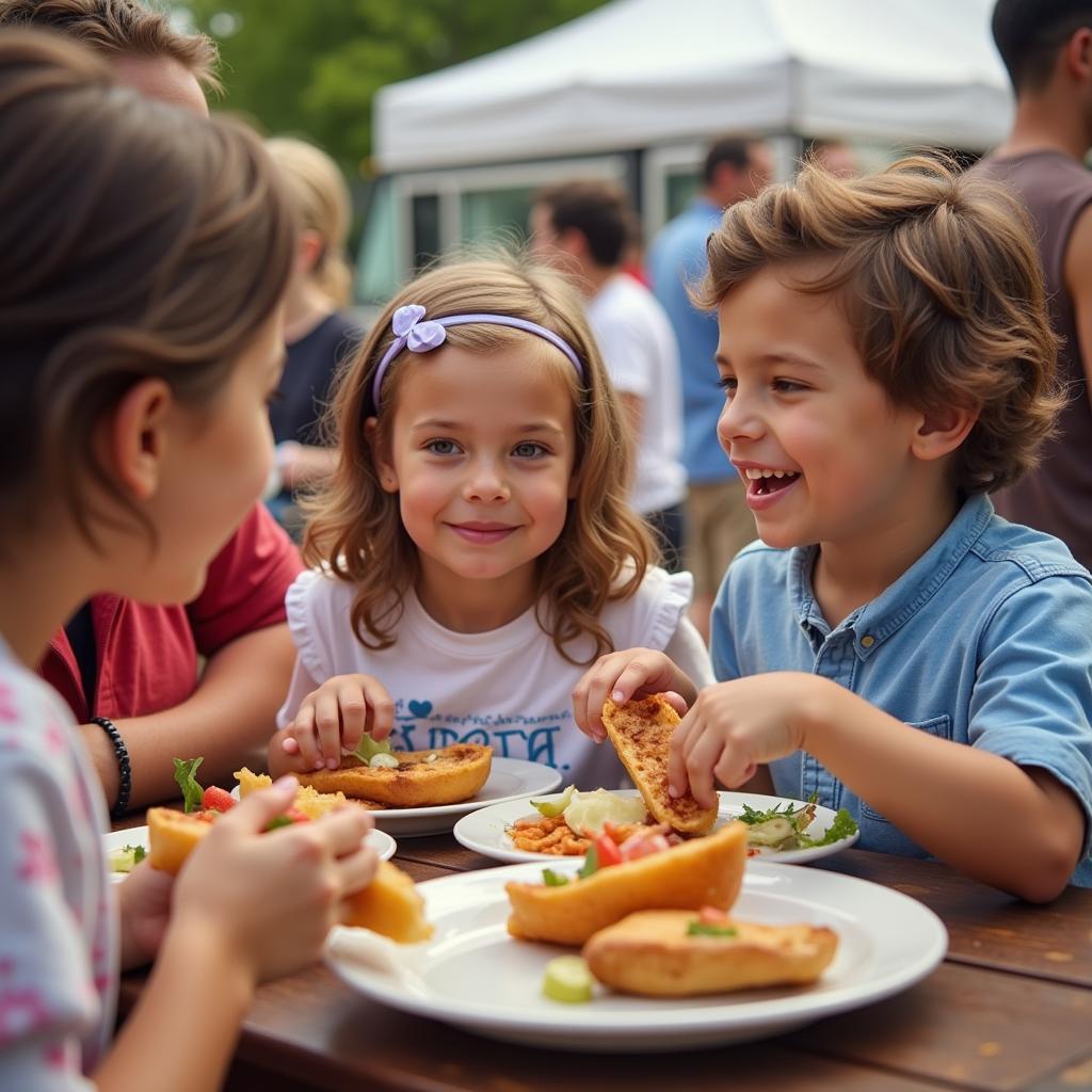 Family Fun at Akron Food Truck Festival