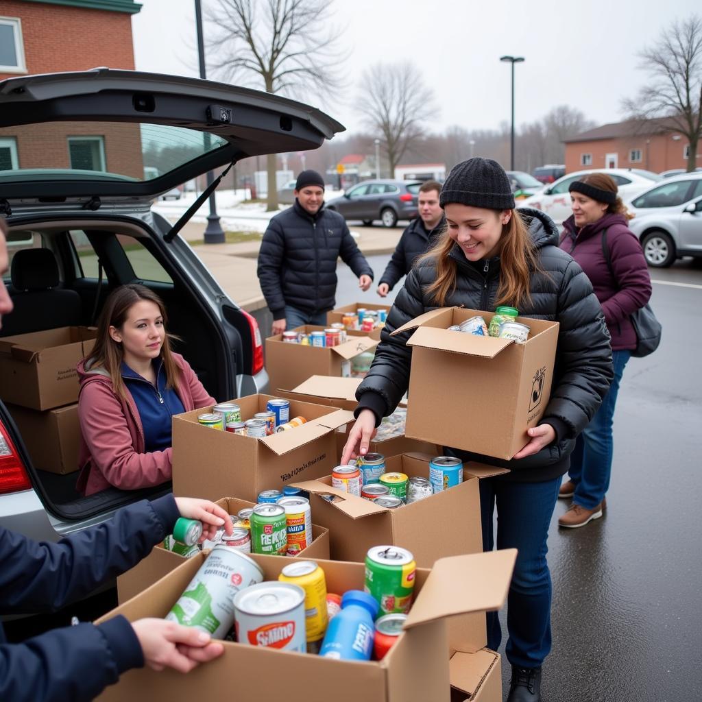 Community Food Drive at the Faribault Food Shelf