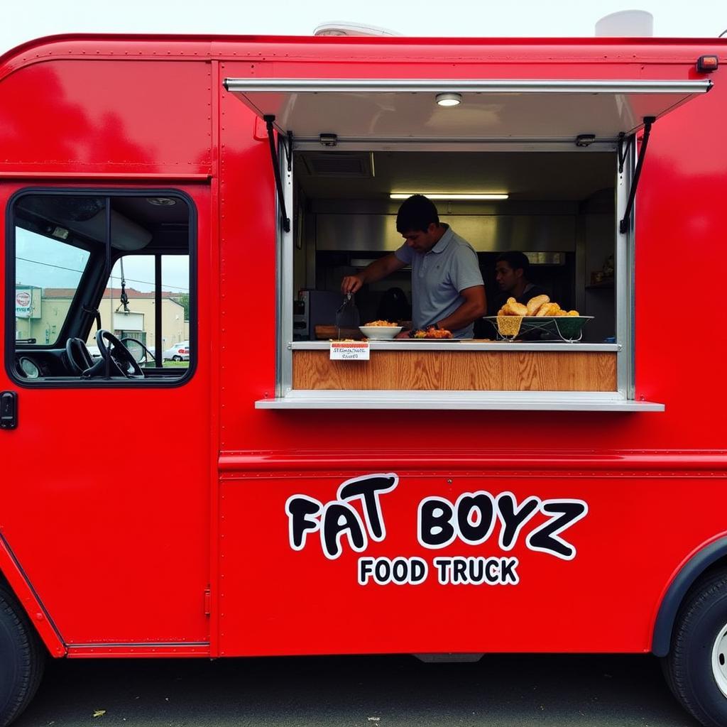 Fat Boyz Food Truck Exterior