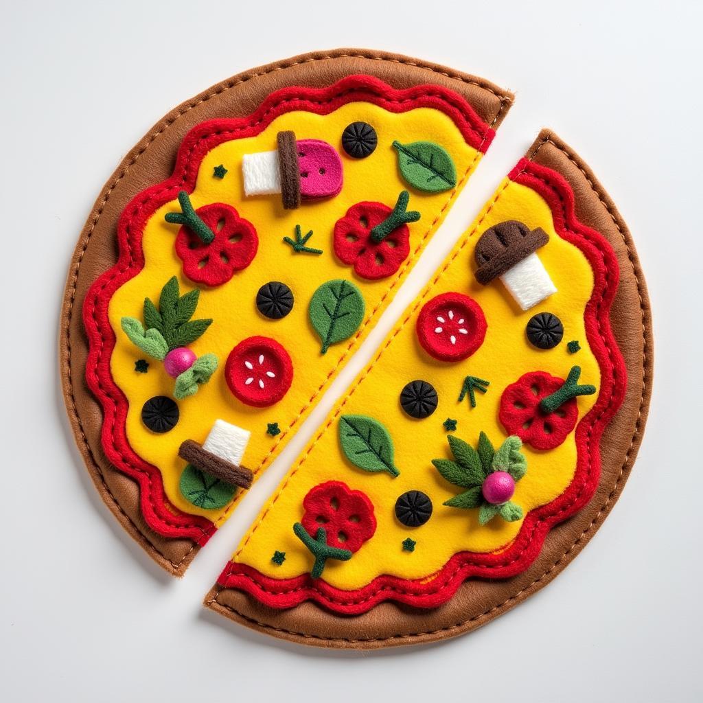 Free Downloadable Felt Pizza Pattern