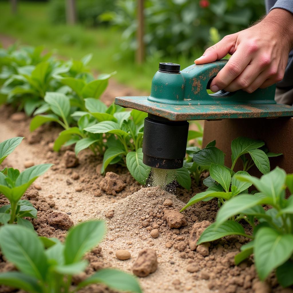 Fertilizer Banding Food Plot