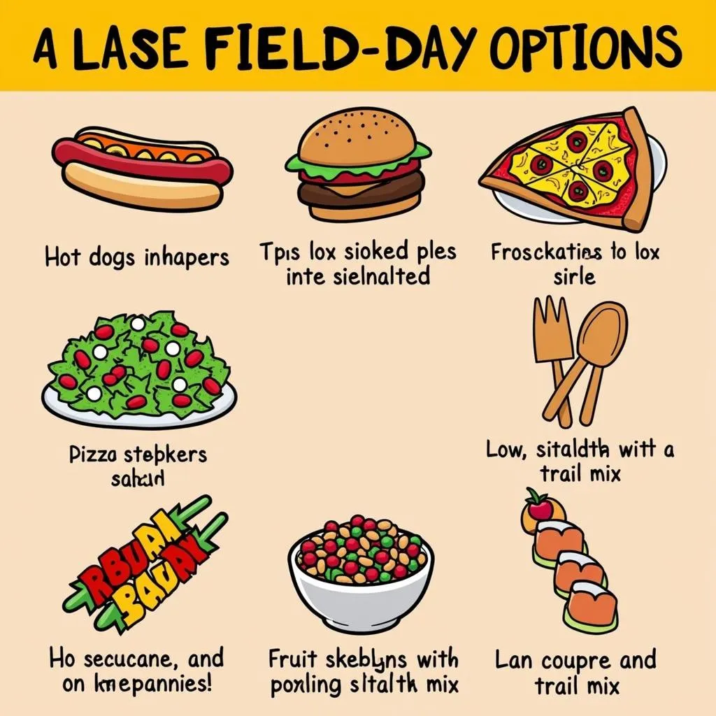 Field day food ideas