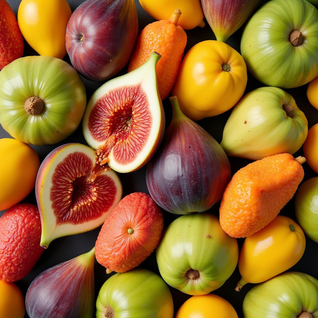 Figs and Feijoas: A Colorful Display of F-Fruits