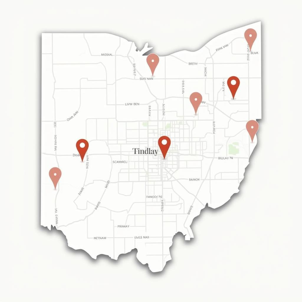 Findlay Ohio Food Pantry Locations Map