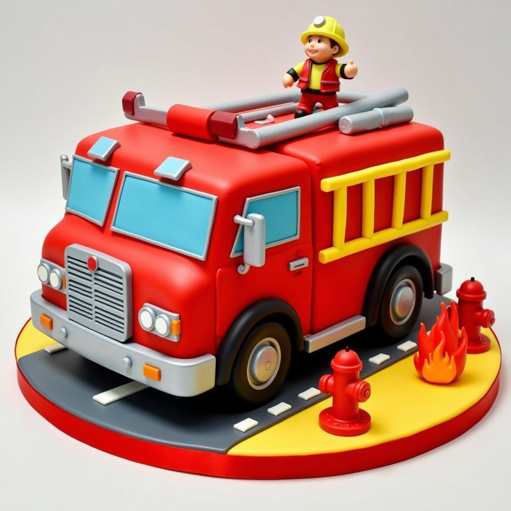 Firefighter Themed Cake