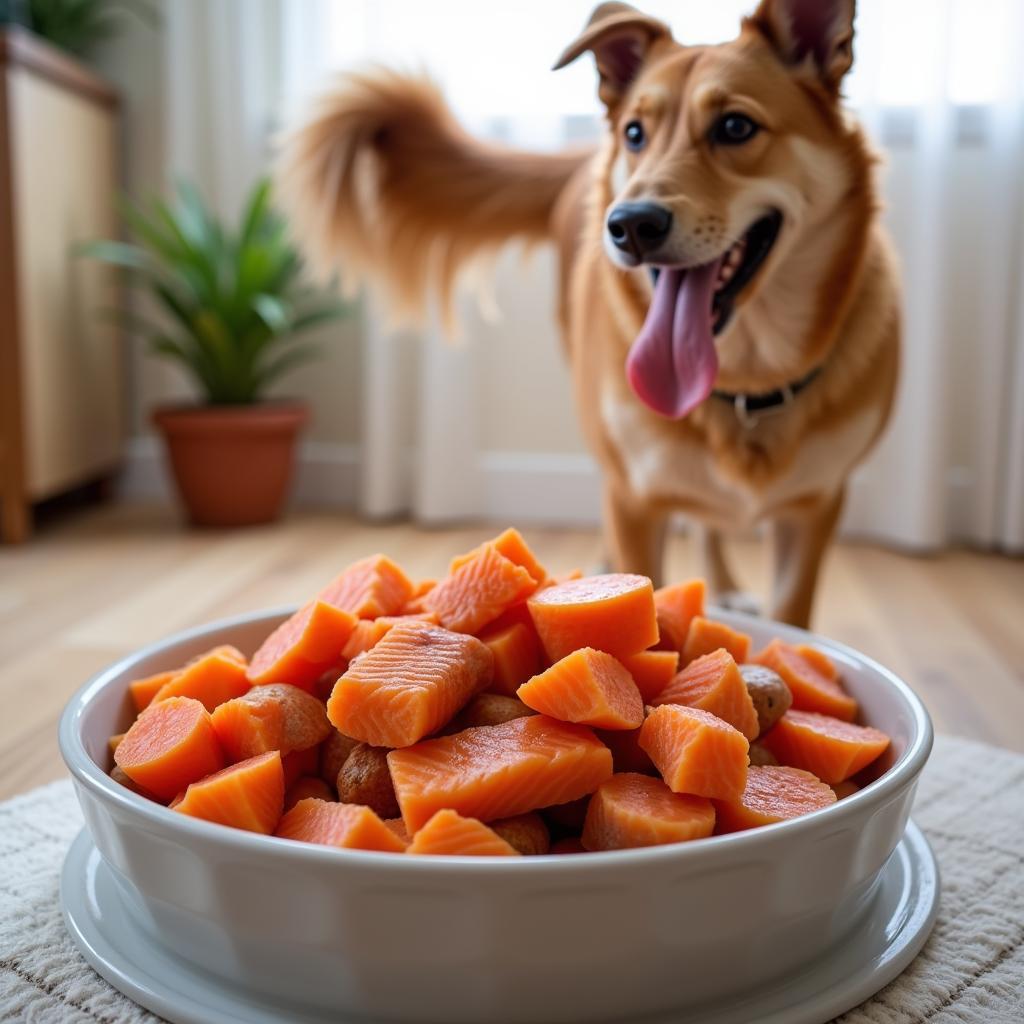 Benefits of Fish and Sweet Potato Dog Food