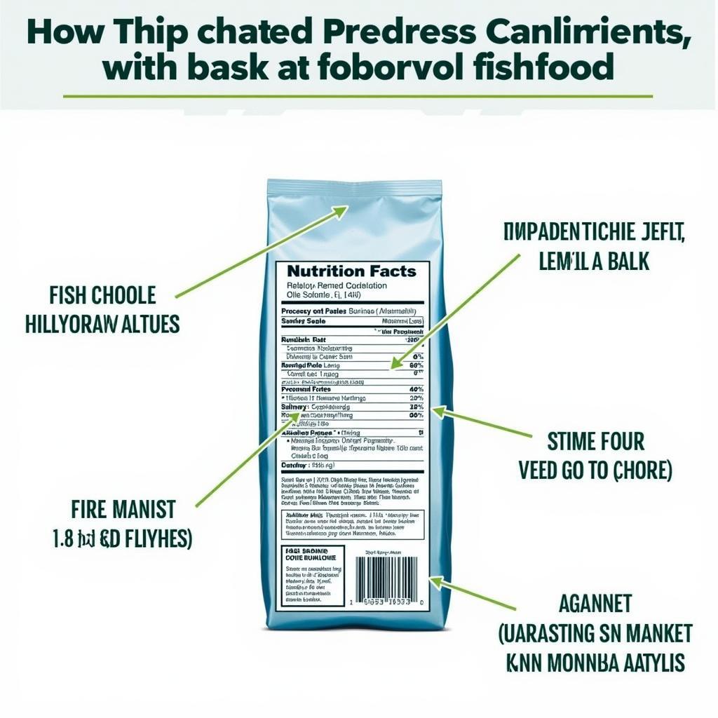 Nutritional Label Breakdown for Fish Food