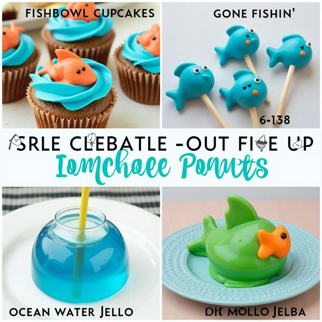 Fishing Themed Party Desserts 