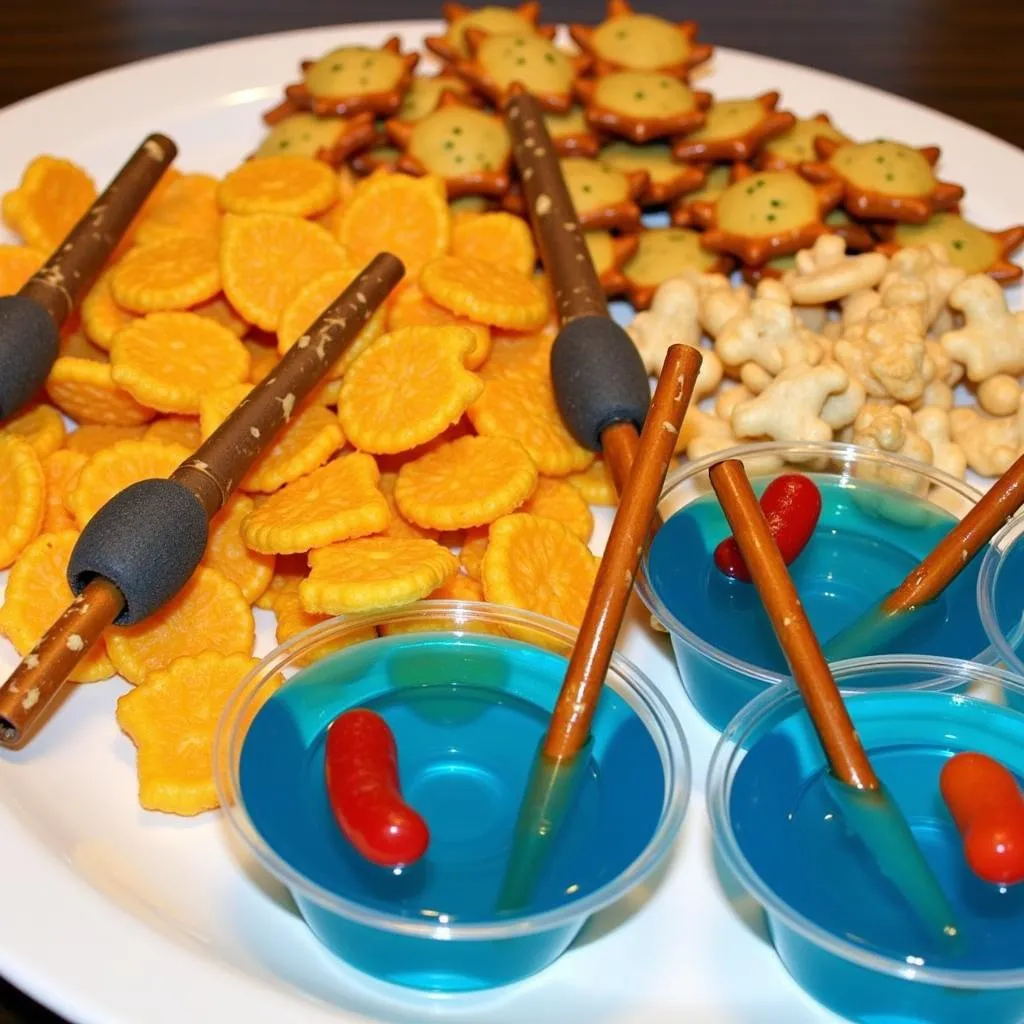 Fishing Themed Party Food Platter