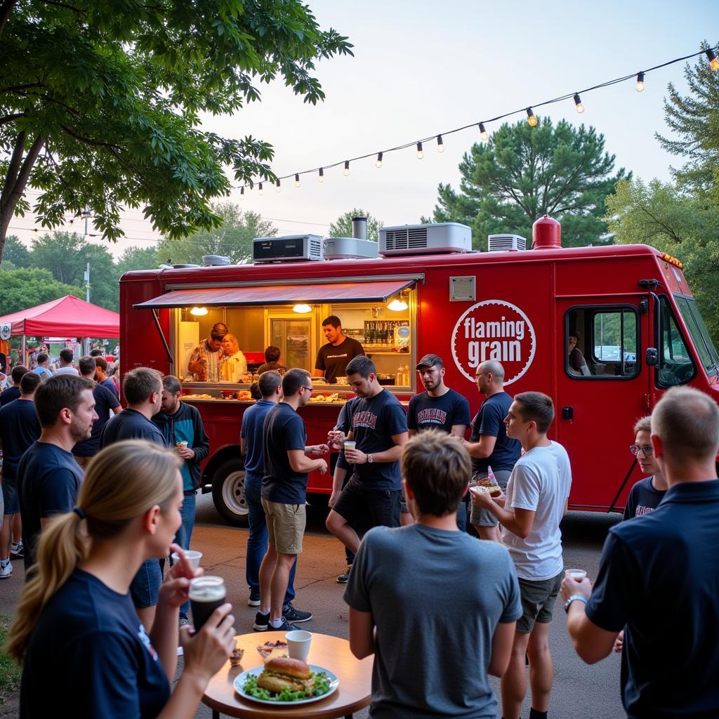 Flaming Grain Food Truck Catering Event