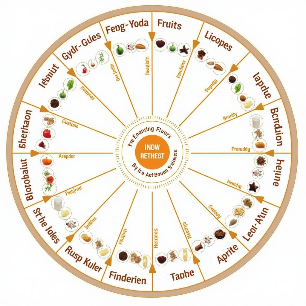 Candy Flavor Pairing Chart