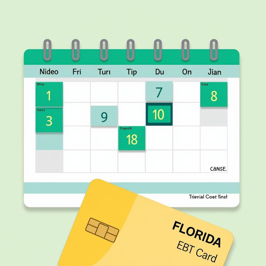 Florida EBT Card Deposit Schedule