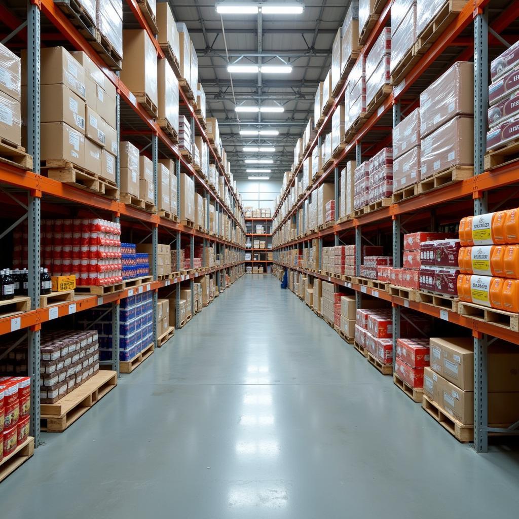 Food and drink supplier warehouse