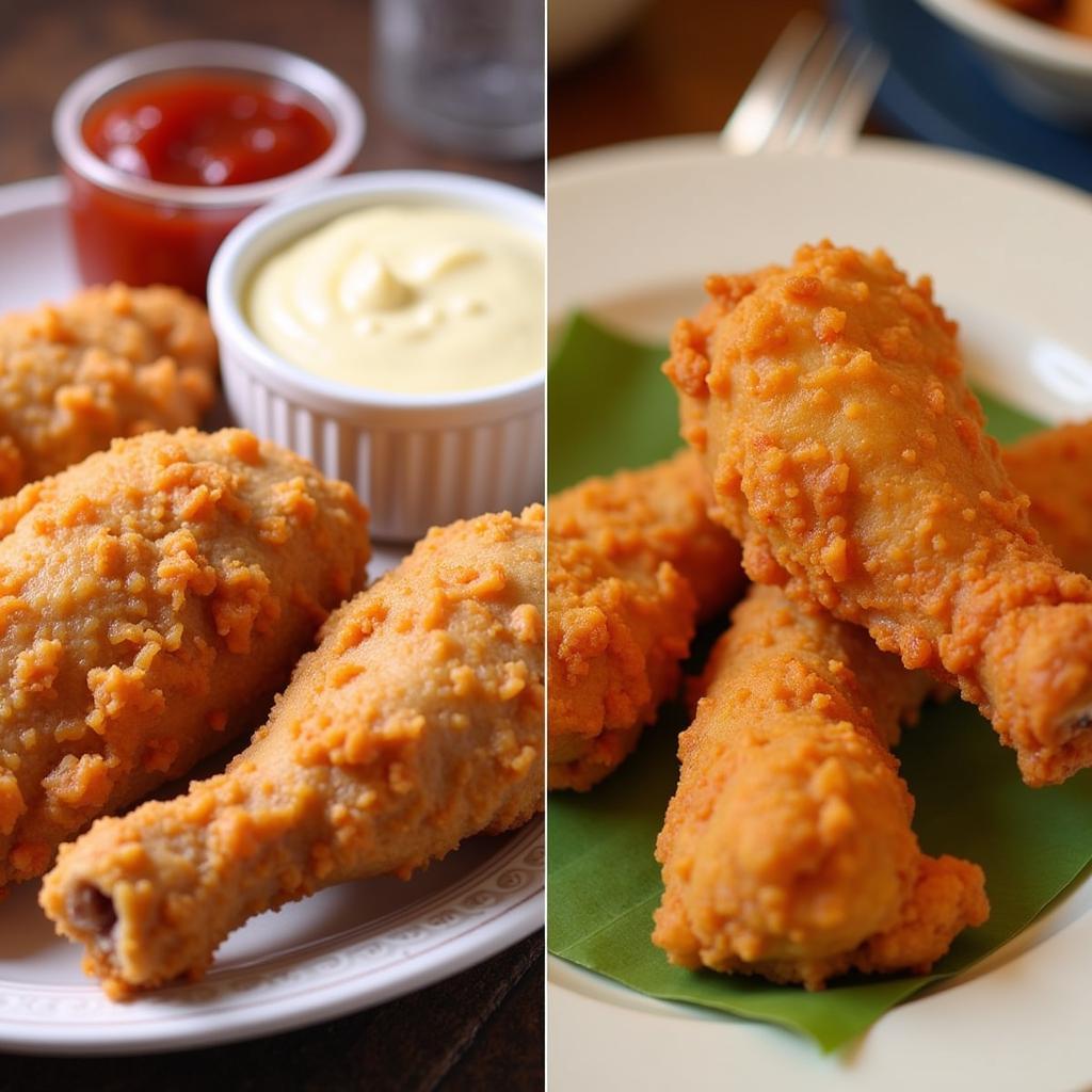 Food City vs. Competition Fried Chicken