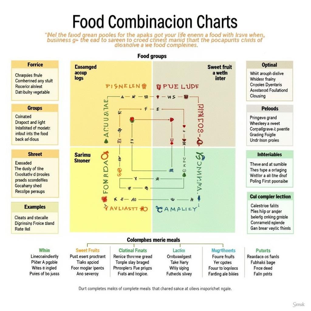 Advanced Food Combination Chart