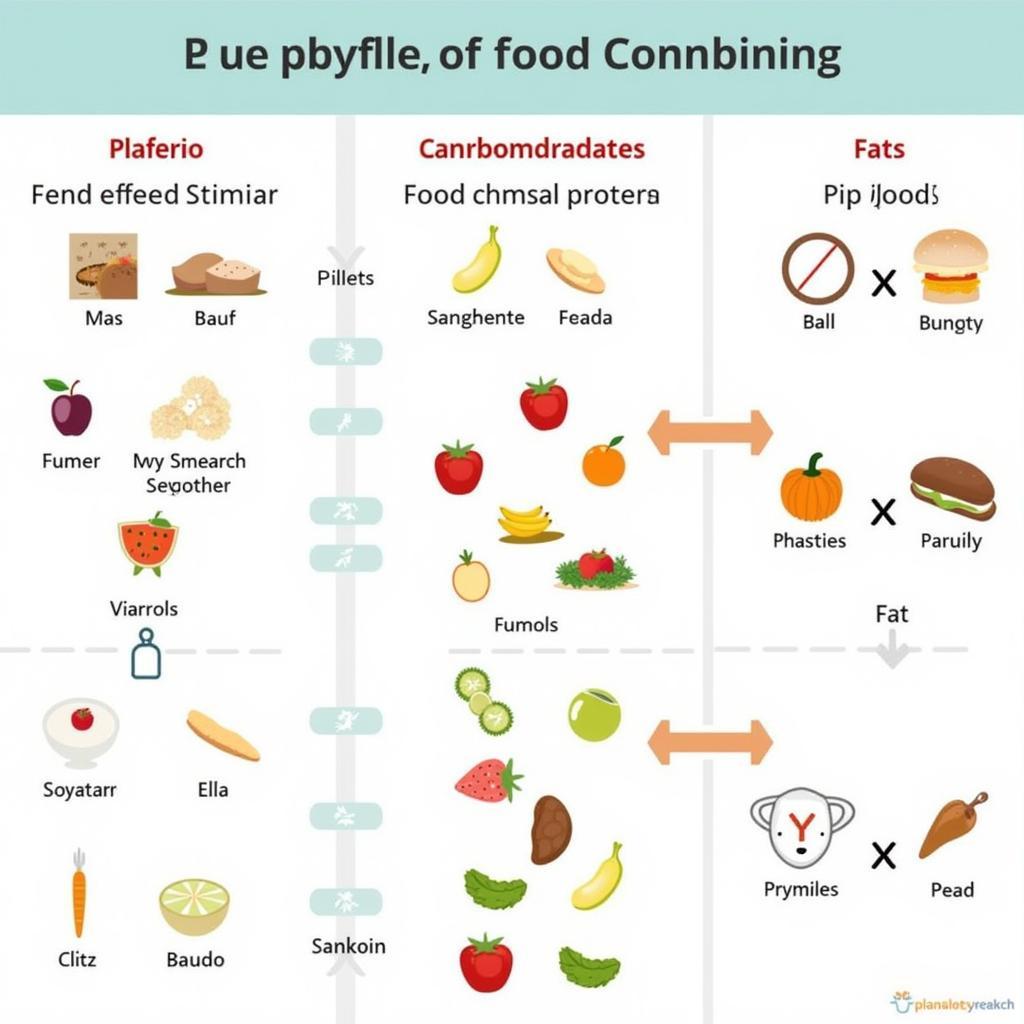 Food Combination Chart Basics