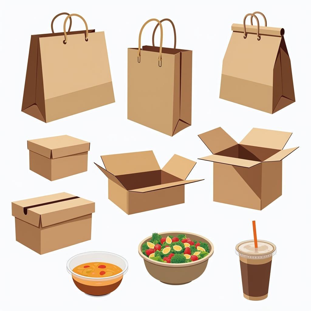 Variety of Food Delivery Packaging Options