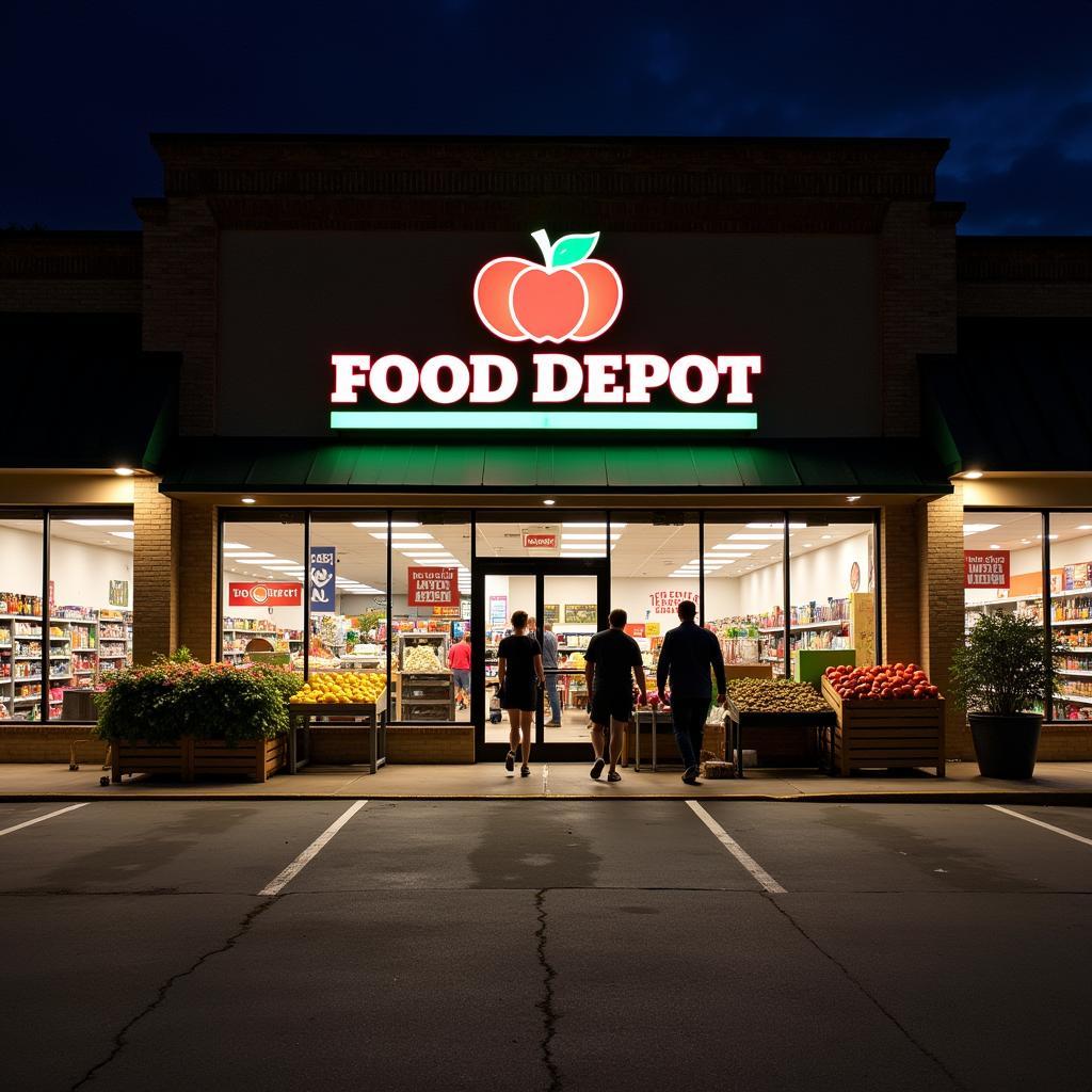 Food Depot Calhoun Georgia Exterior