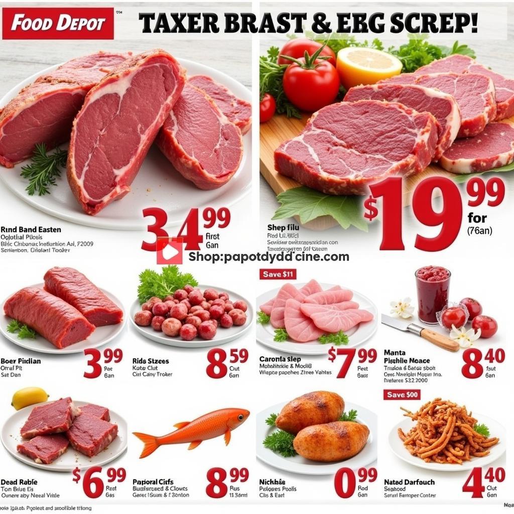 Food Depot Weekly Ad Meat and Seafood