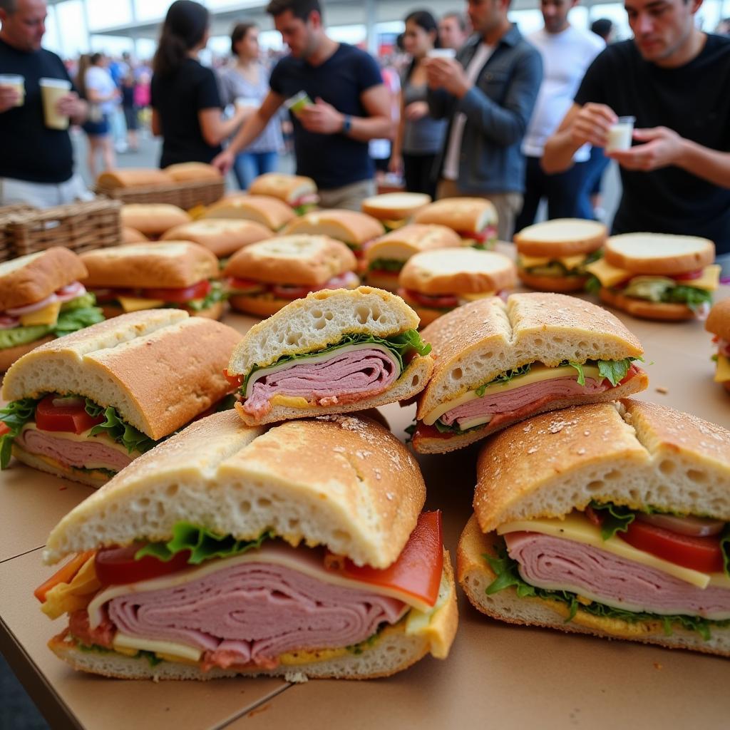 Delicious Sandwiches on a Food Fair Deli Menu