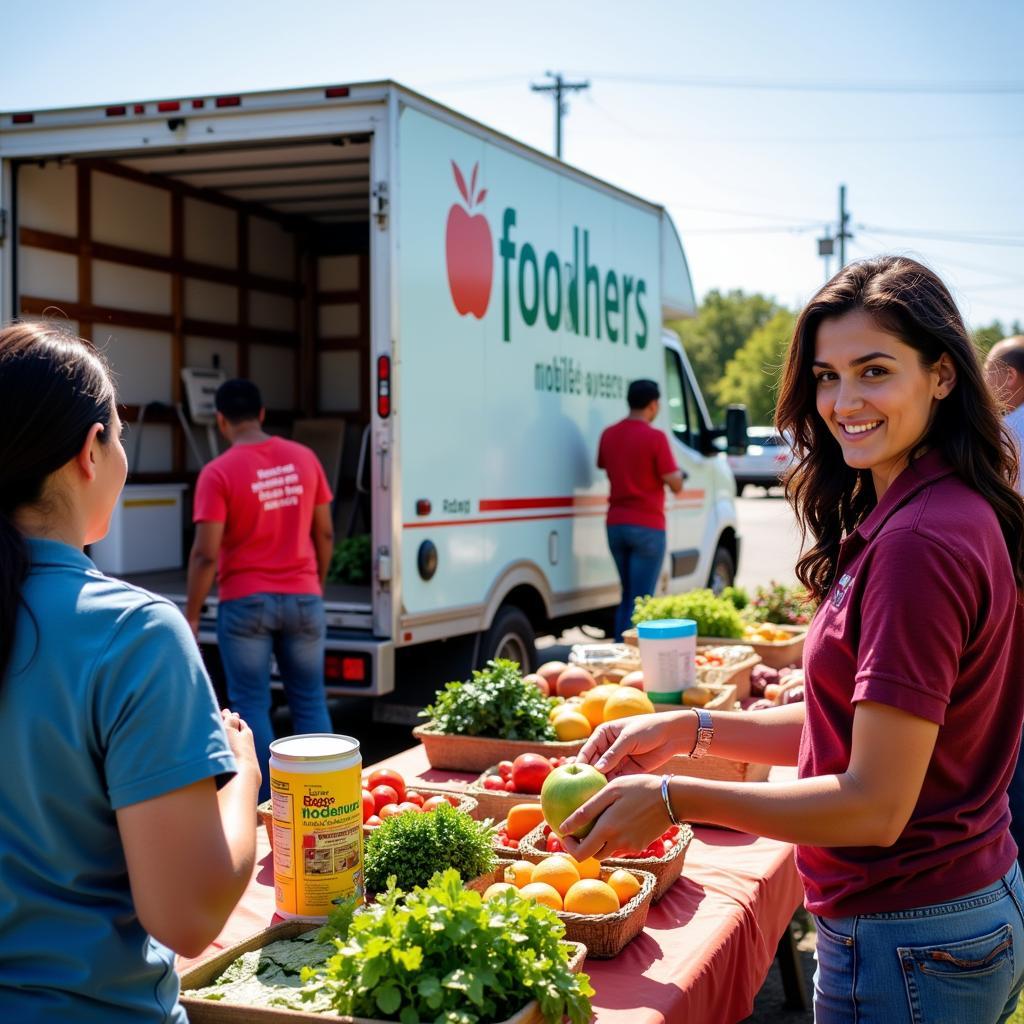 Food Finders Mobile Pantry Distribution Event