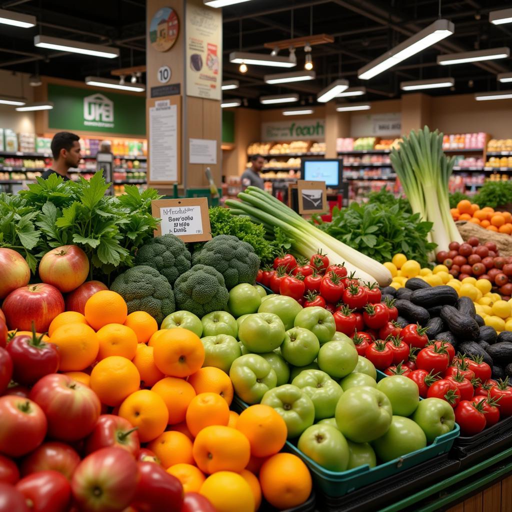 Local Produce at Food Giant