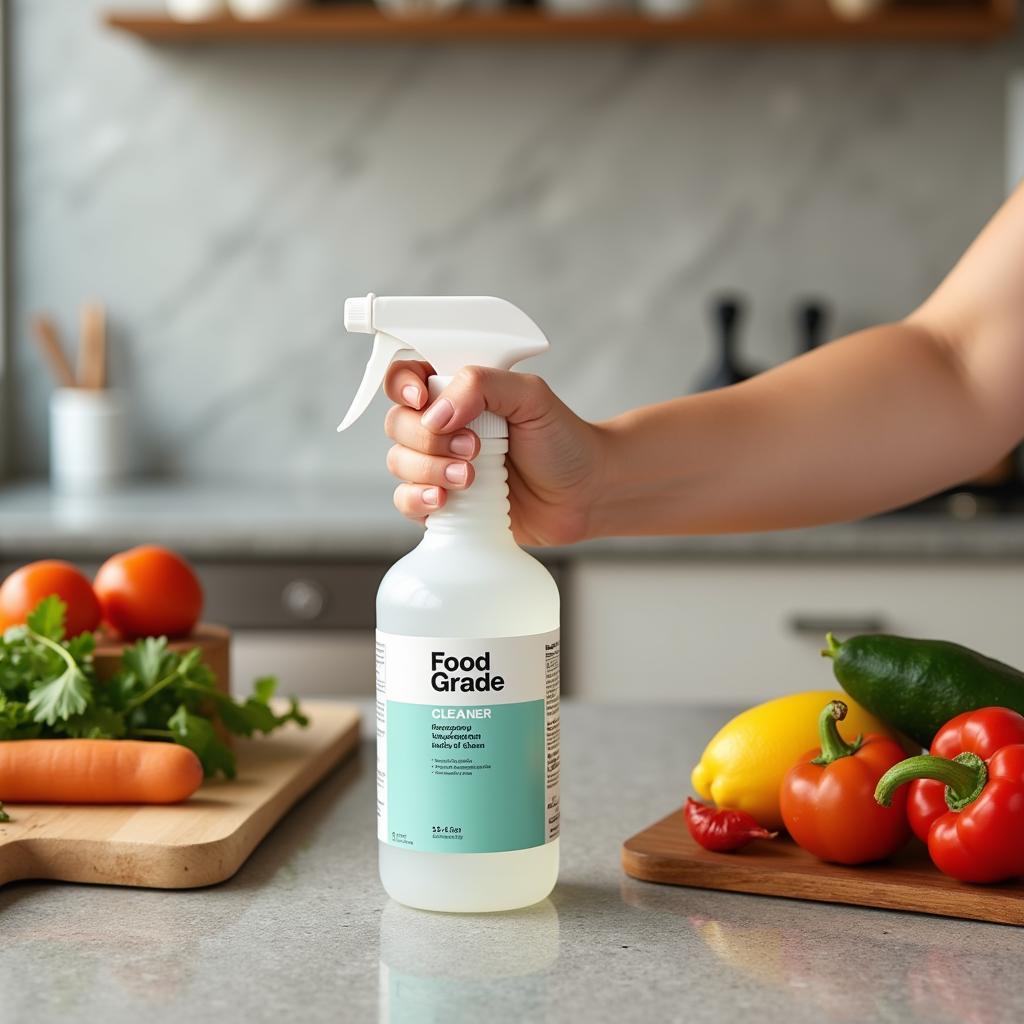 Food Grade Cleaner Spray Bottle