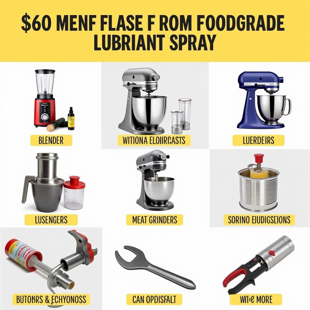 Food Grade Lubricant Spray Applications